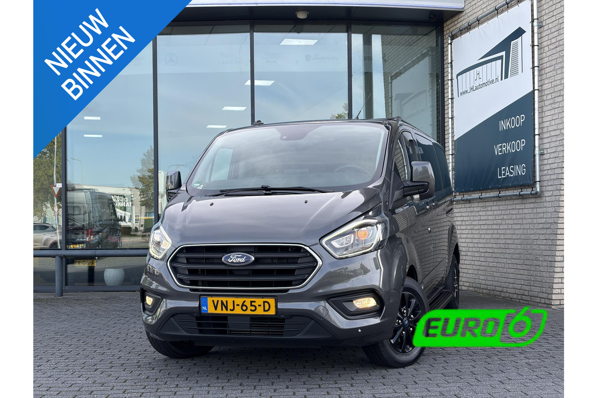 Ford Transit Custom 320 2.0 TDCI L2H1*PLATINUM*DC*2X SCHUIF*HAAK*VOL!*